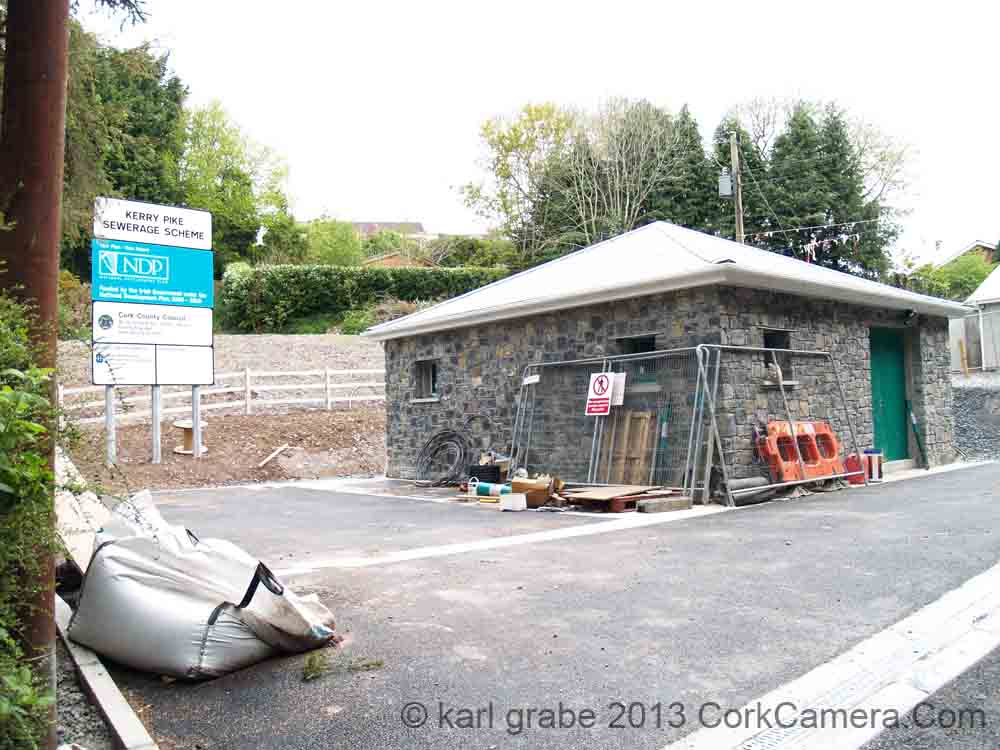 KG090621 sewage treatment plant during construction 2008