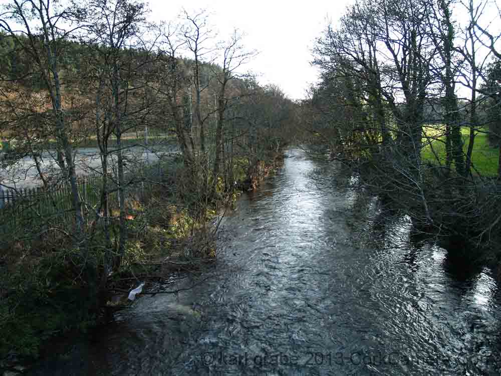 KG180185 River Shournagh from Blarney Lake